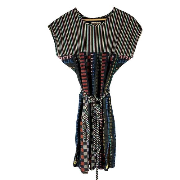 ace & jig Austin Cotton Belted Knee Length Casual Dress Size Small Fiesta - Picture 1 of 12